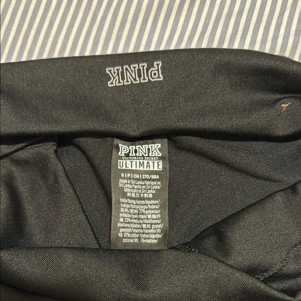 PINK Victoria's Secret Black Bike Shorts - Picture 4 of 4